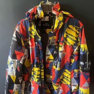ELETOP-MENS SKI/SNOWBOARDING JACKET-SIZE LARGE